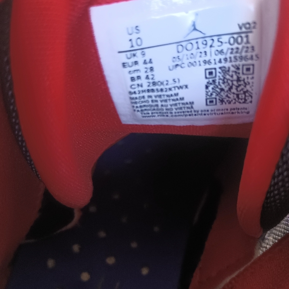 🔥 Hot Fresh Air Jordan Two Trey 10# Like New - Picture 3 of 10